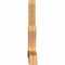 Ekena Millwork Alberta Smooth Timber Gable Bracket, Western Red Cedar, 84"W x 49"H x 5 1/2"D x 5 1/2"F, 14/12 Pitch GBW084X49X0606ALB00SWR - alternate 5